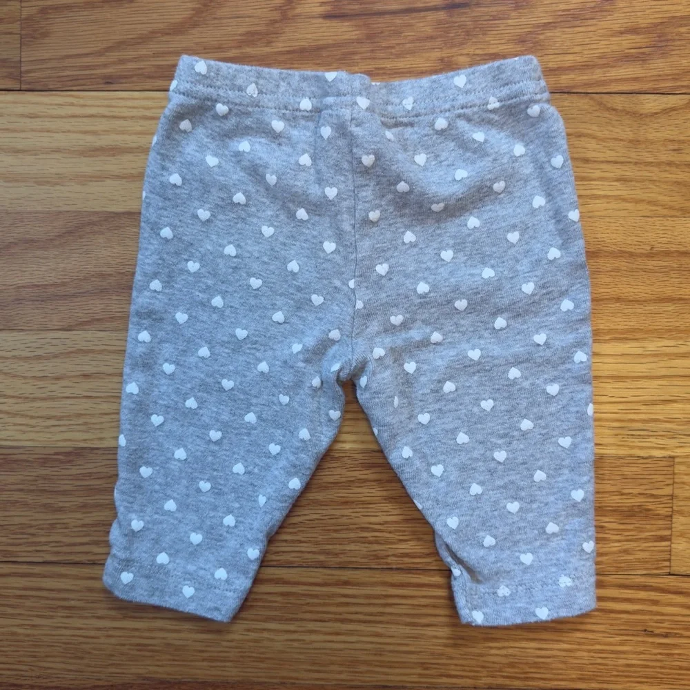3 for $12 GAP Denim 0-3 Baby Denim Jumper and Carters Polka Dot Pants
